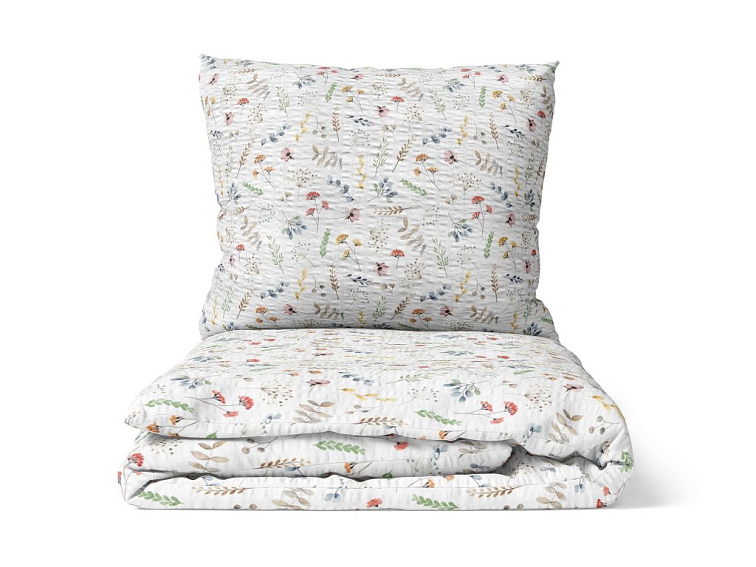 Krepové obliečky Farebný kvietok