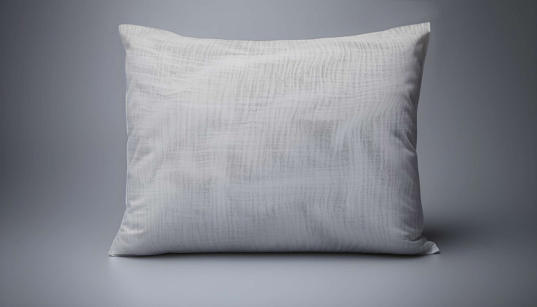 Mušelínová obliečka na vankúšik Silver