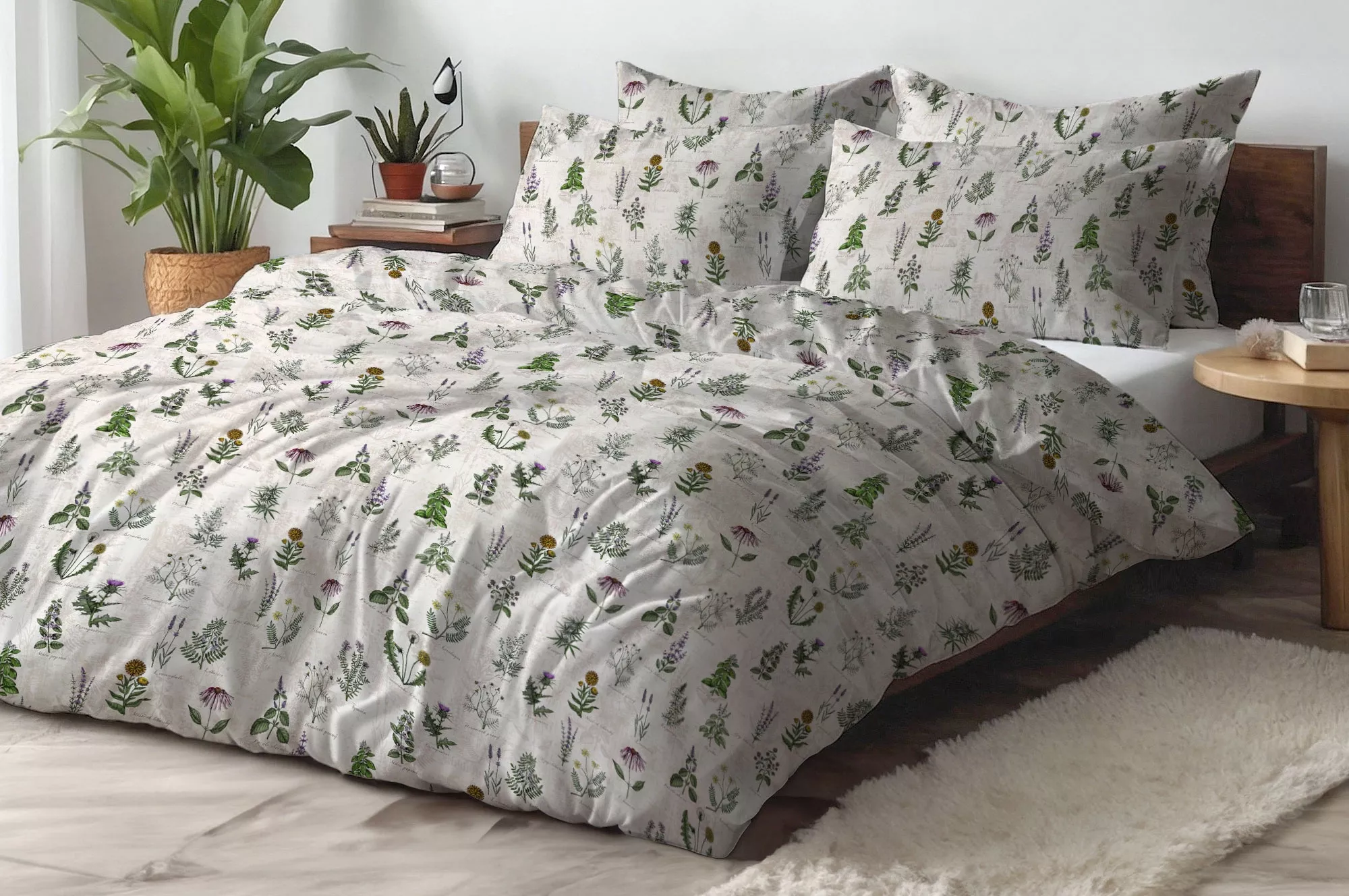 Bavlnené obliečky Liečivá záhrada