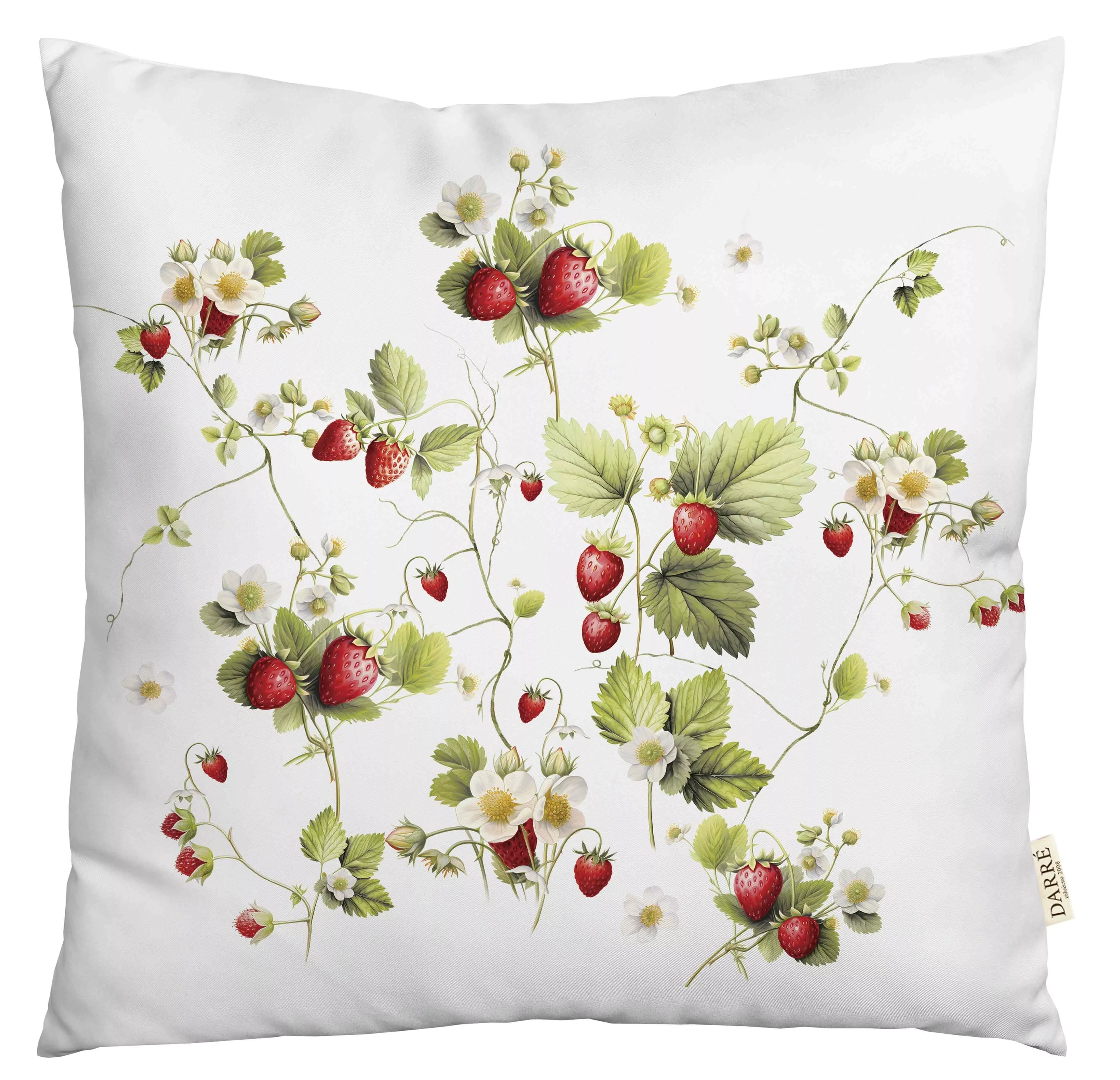 Dekoračná obliečka na vankúšik Jahody od Darré