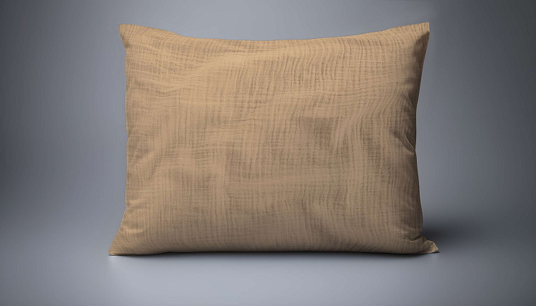 Mušelínová obliečka na vankúšik Light brown