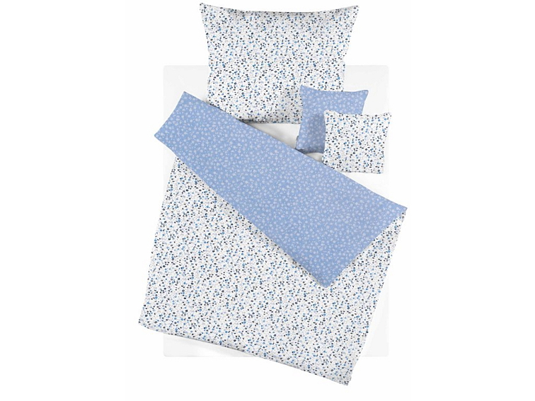 Bavlnené obliečky Borghese svetlo modré