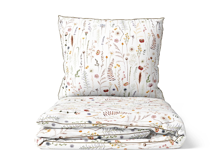 Saténové obliečky Boho kvety od Darré