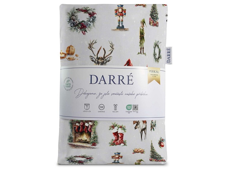 Bavlnené obliečky Vianočná nádielka