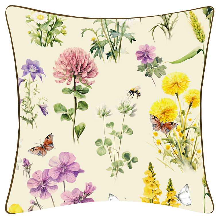 Obliečka na vankúš Lúčne šťastie od Darré