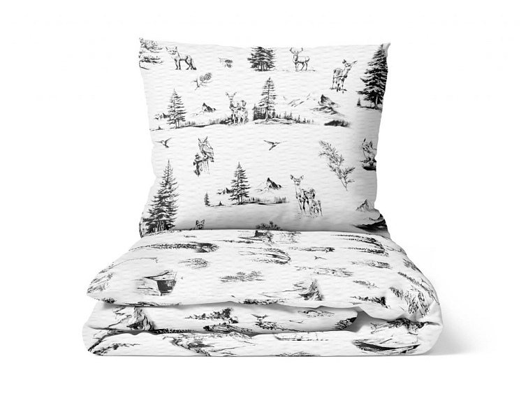 Krepové obliečky Divoká príroda