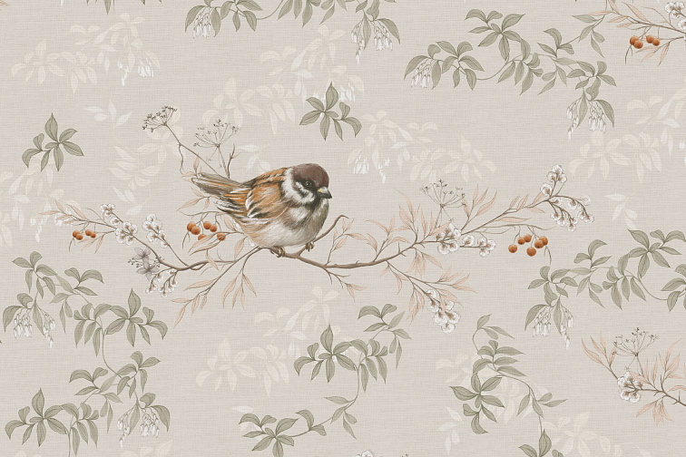 Bavlnené obliečky Vtáčia harmónia od Darré