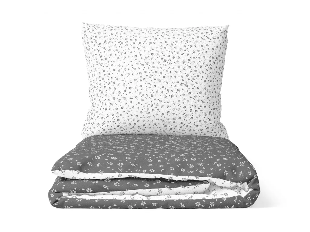 Bavlnené obliečky Vidiek - sivé