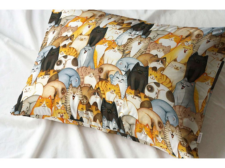 Bavlnené obliečky Mačky