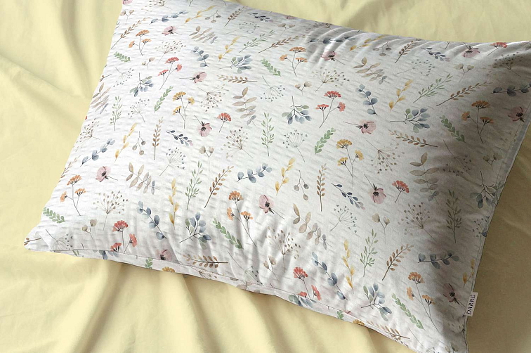 Krepové obliečky Farebný kvietok