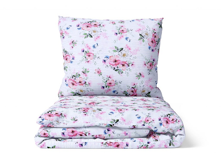 Krepové obliečky Spring - biela