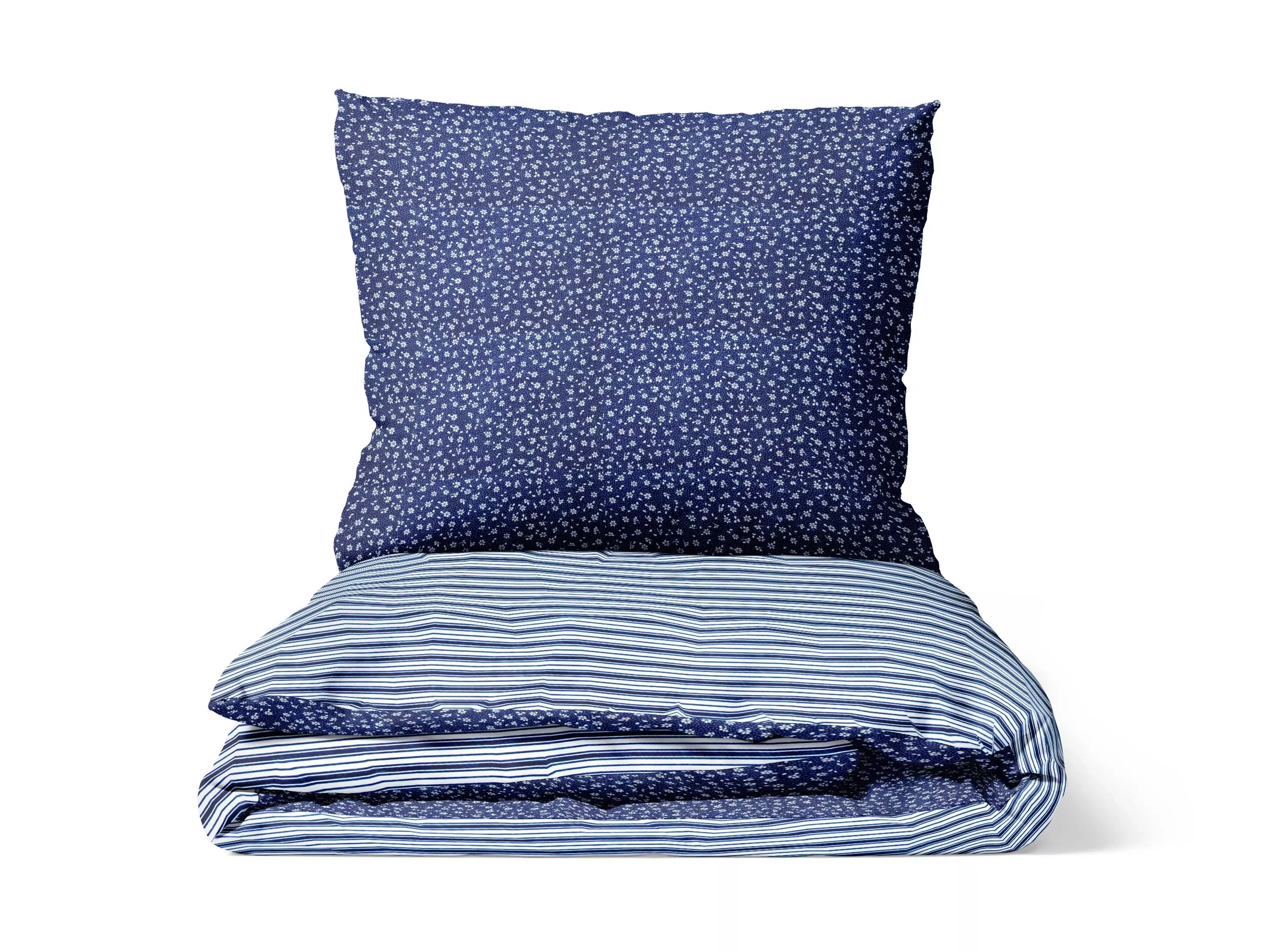 Bavlnené obliečky Vidiecky sen - modré