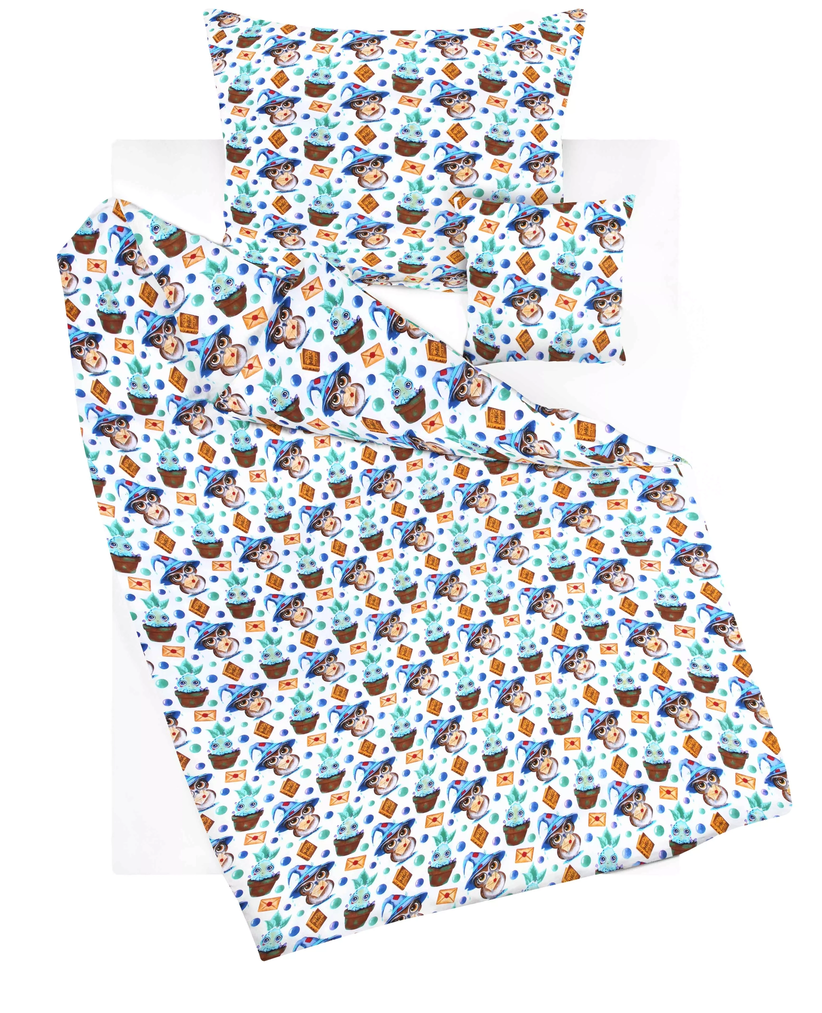 Bavlnené obliečky Kúzelné malej sovy