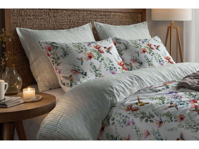 Bavlnené obliečky Kolibrík - farebný 2