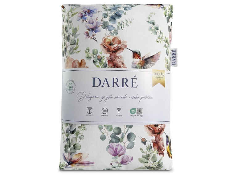 Bavlnené obliečky Kolibrík - farebný 2