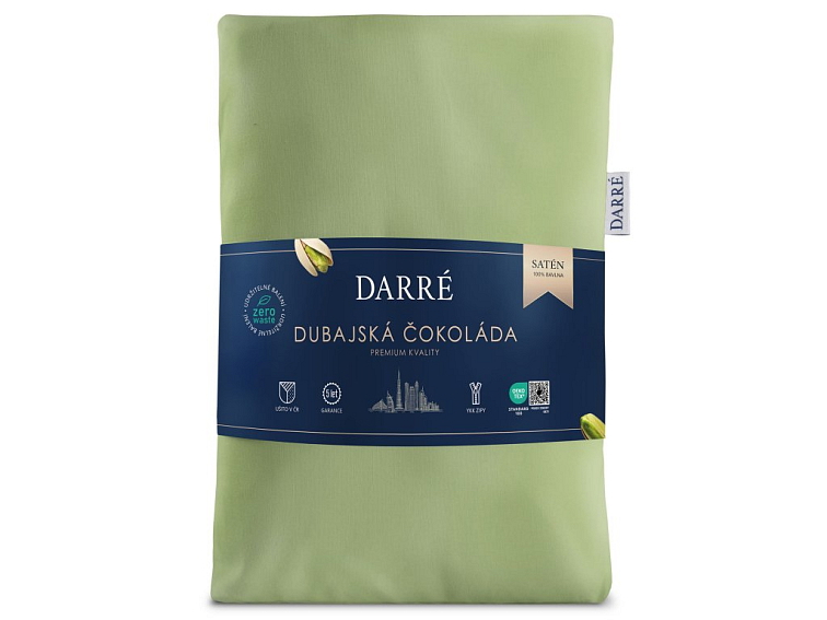 Saténové obliečky Dubajská čokoláda