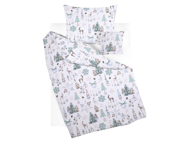 Bavlnené obliečky Vianočná nálada