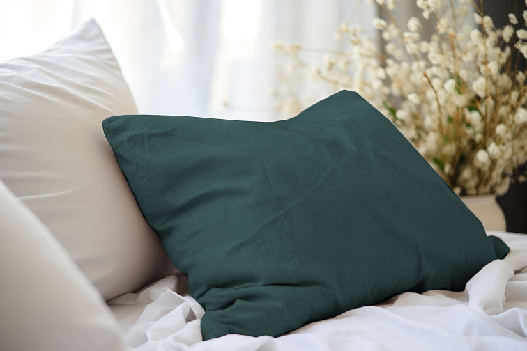 Mušelínová obliečka na vankúšik Ocean