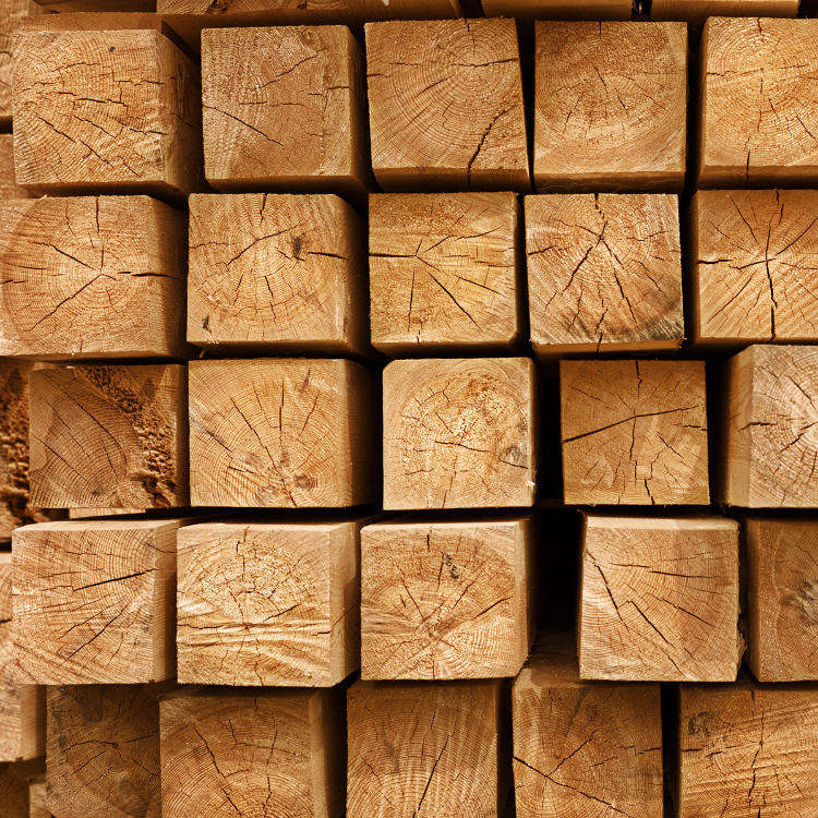 Podkladový hranol 60x60x760 mm