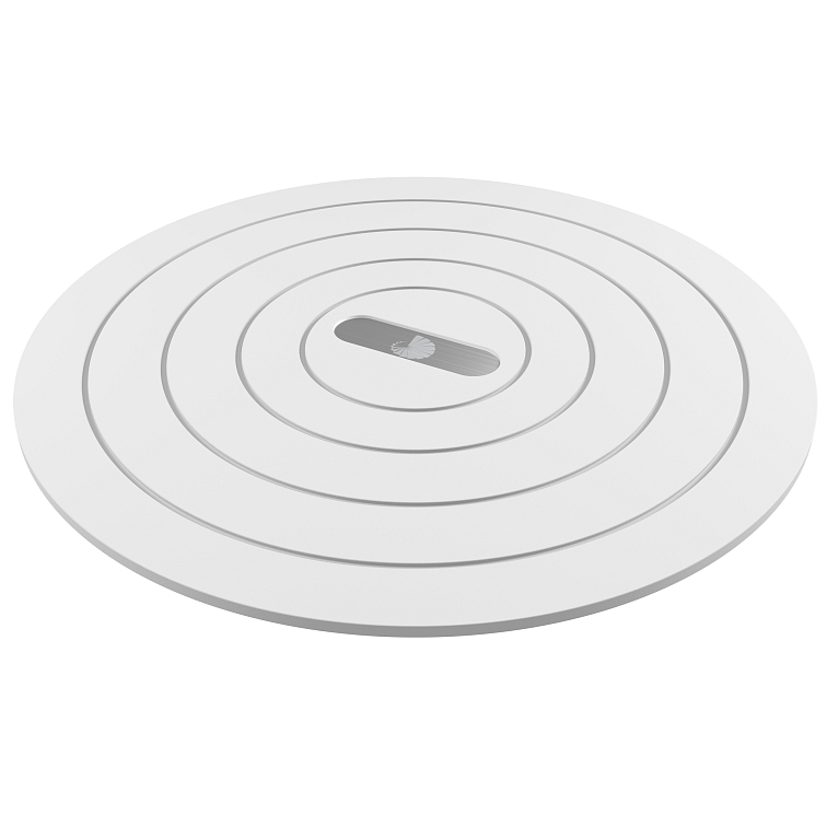 CERANO - Silikonová podložka kruhová - bílá - Ø200 mm