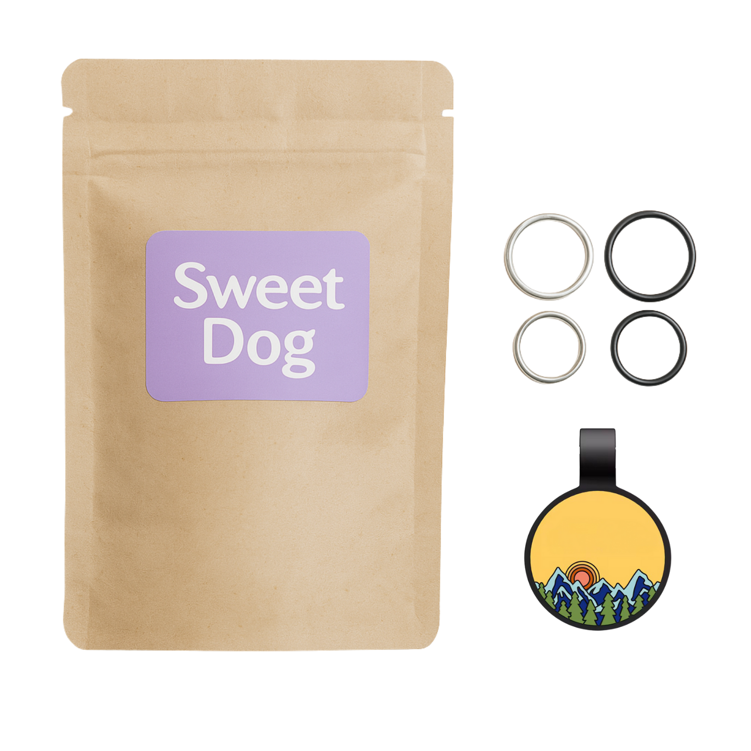 Psí známka Sunrise