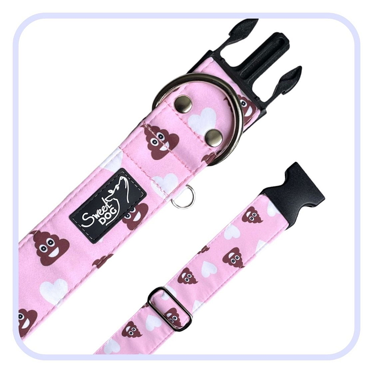 Obojek Růžová Hovínka