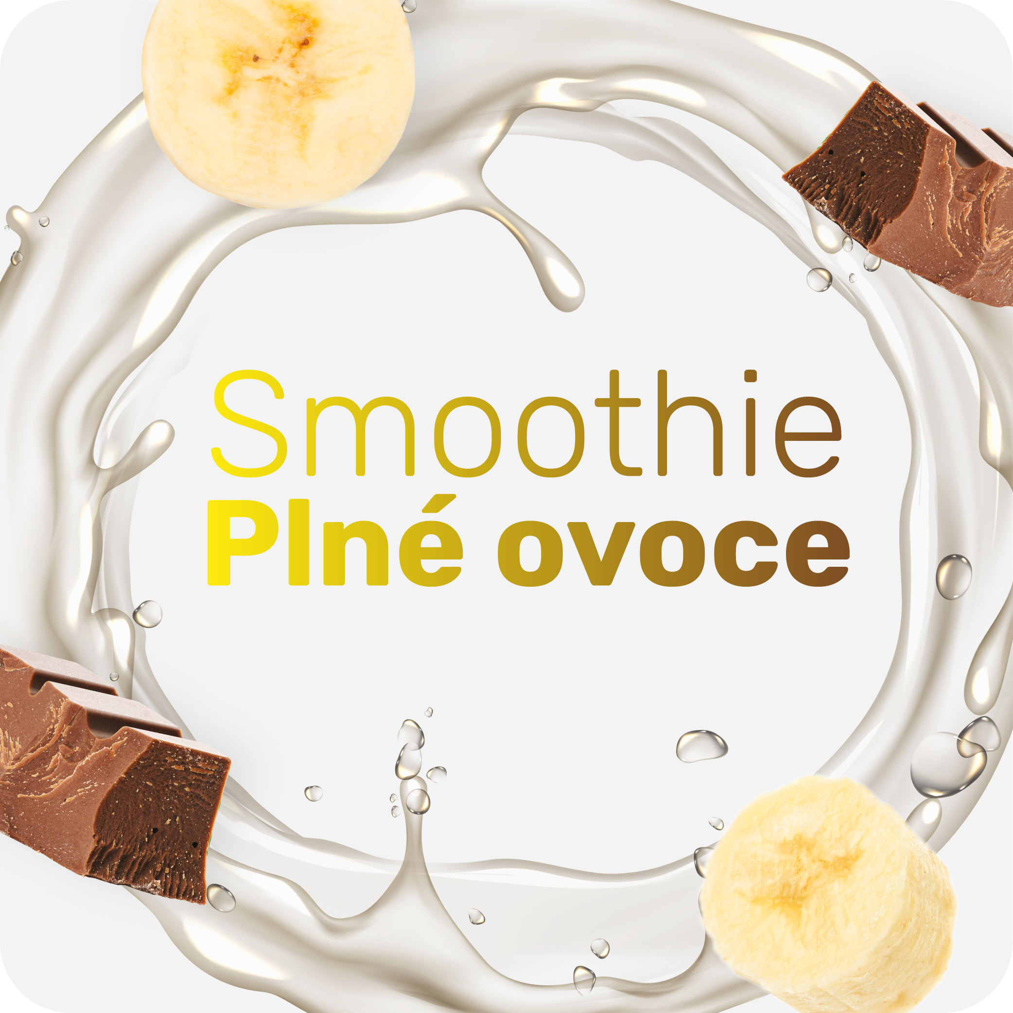 MPF Protein Smoothie Banán čokoláda 135 g