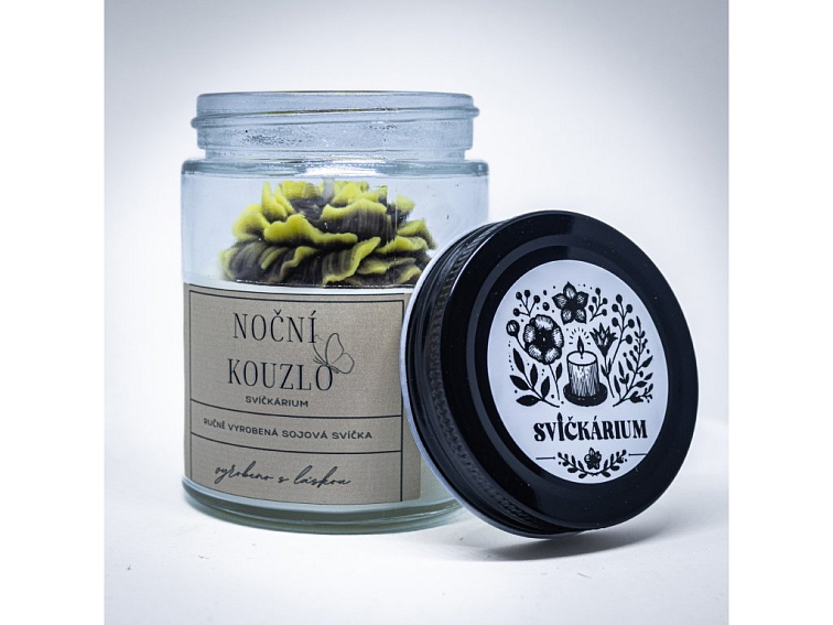Vonná svíčka ve skle - NOČNÍ KOUZLO (190g)