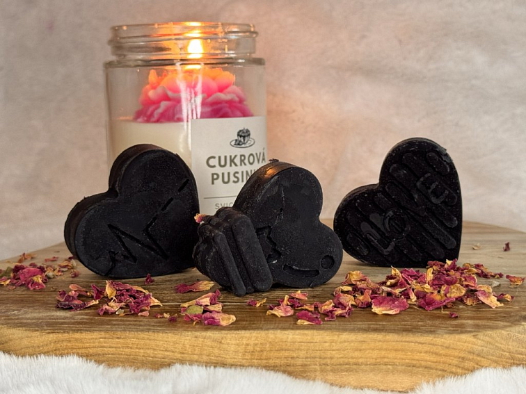 Vonné Srdíčka - Black Opium (80g)