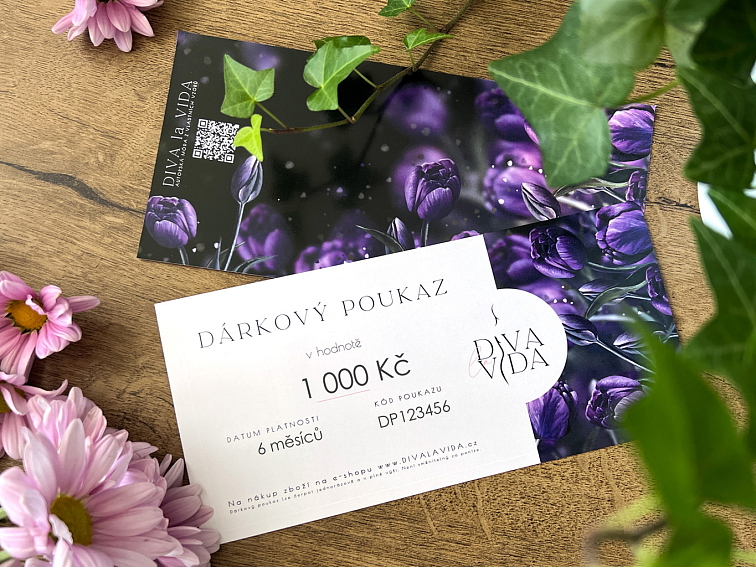 Dárkový poukaz v hodnotě 1500 Kč