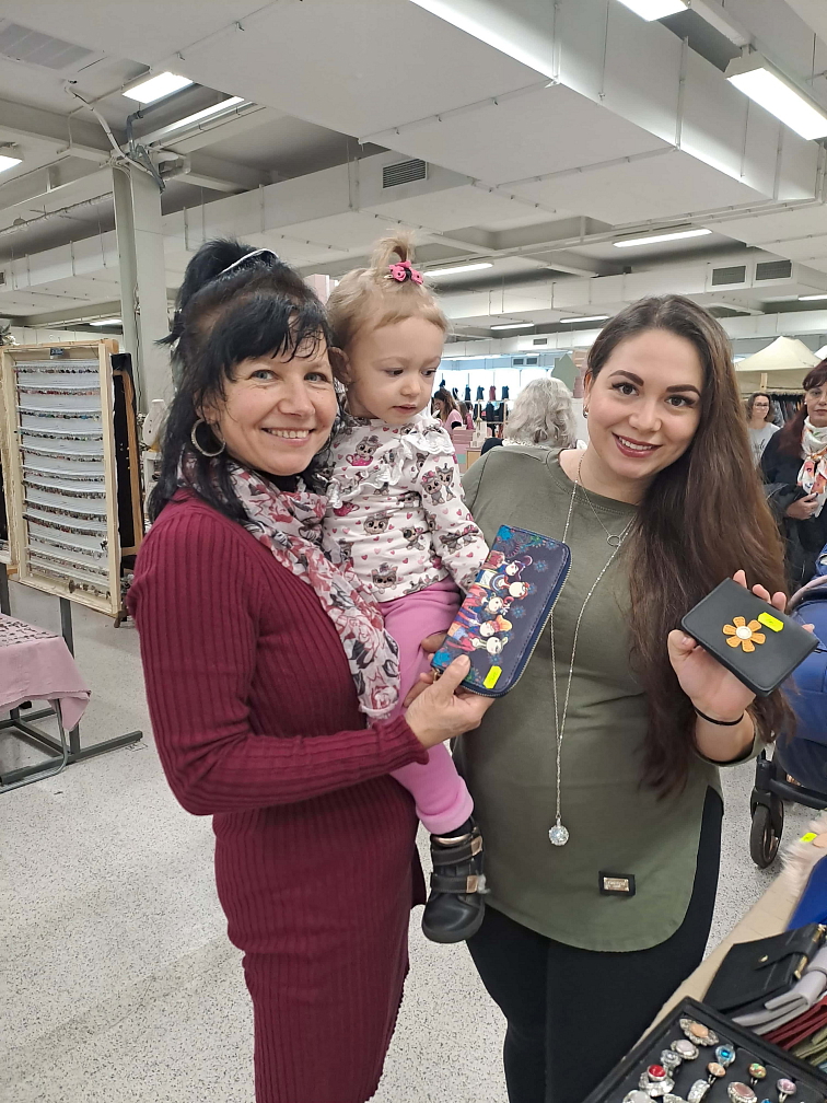 Střední kabelka MANA MANA Cube Černá/Černo-bílá