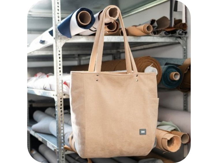 Elegantní kabelka MANA MANA Diva Krémová