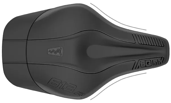 Siodełko 613 R ERGOWAVE Carbon