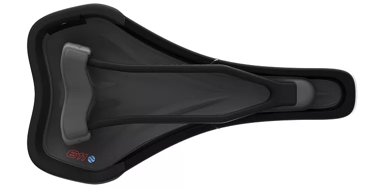 Siodełko 611 ERGOWAVE active Carbon