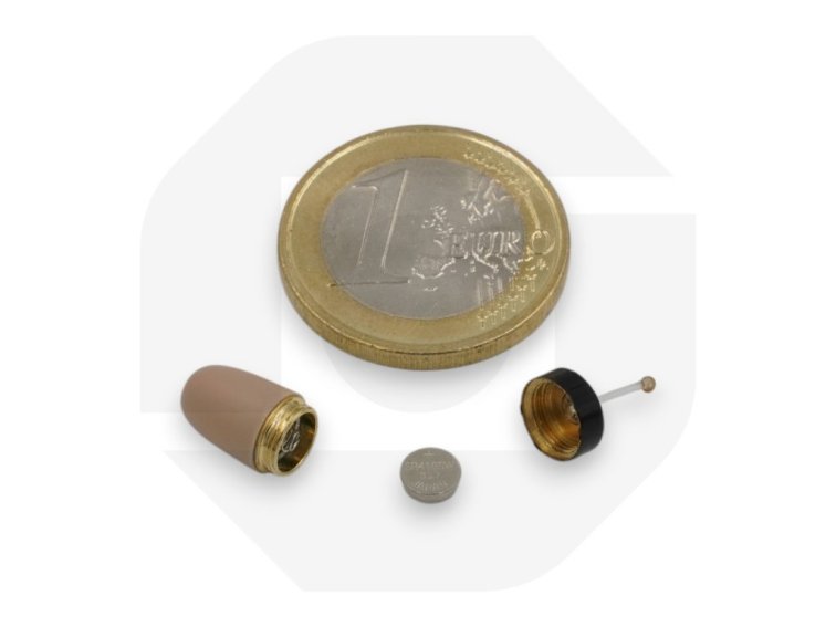 Sada WiFi kamery v knoflíku a mikrosluchátka EASY EXAM