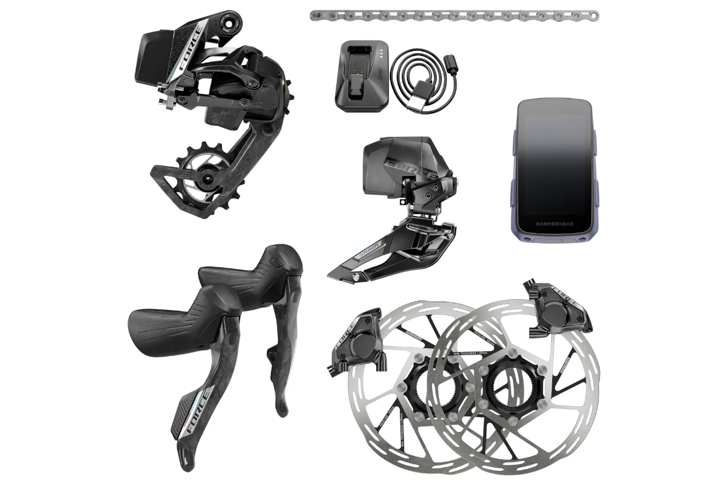 SRAM FORCE AXS – Levnější brácha REDu, který se neptá, ale jede