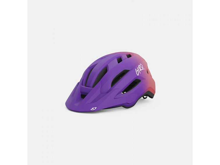 Přilba Giro Fixture II Youth mat purple/pink fade