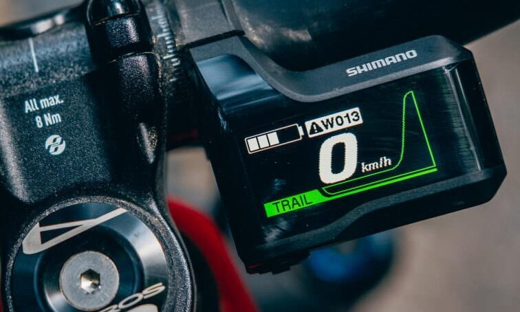 Chybové kódy Shimano motorů.