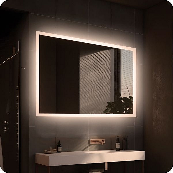 LED zrkadlo Classico - Horizontálne