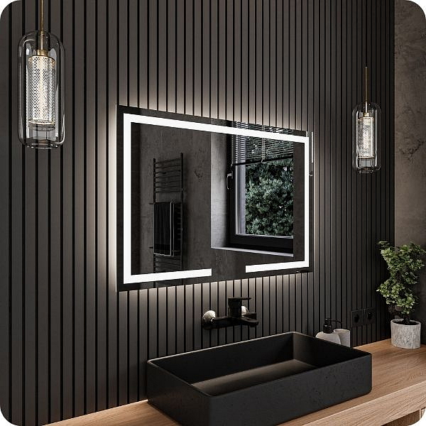 LED zrkadlo La Linea - Horizontálne