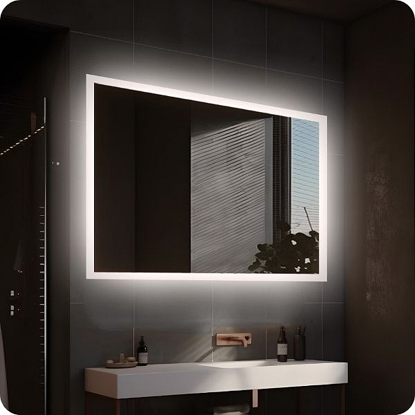 LED zrkadlo Classico - Horizontálne
