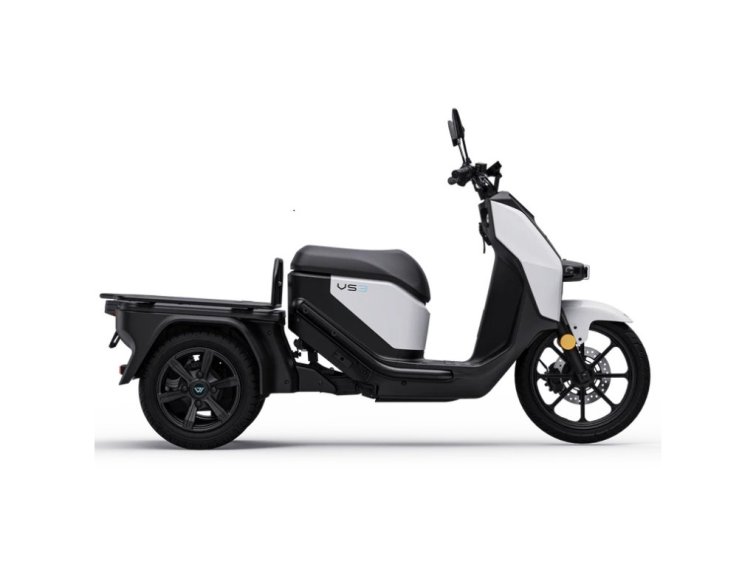 Vmoto VS3 – elektrický rozvážkový tříkolový skútr, výkon 3,3 kW, max. rychlost 45 km/h