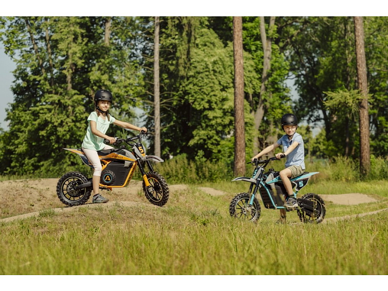 Dětská elektrická motorka LAMAX eJumper DB50 Orange