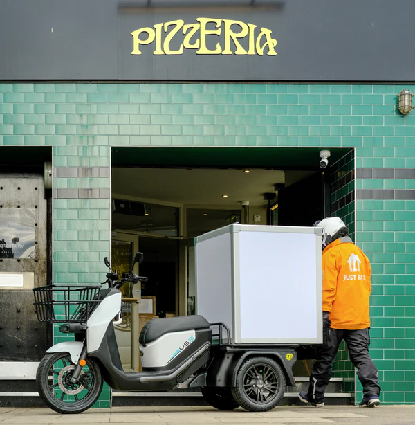 Vmoto VS3 – elektrický rozvážkový tříkolový skútr, výkon 3,3 kW, max. rychlost 45 km/h