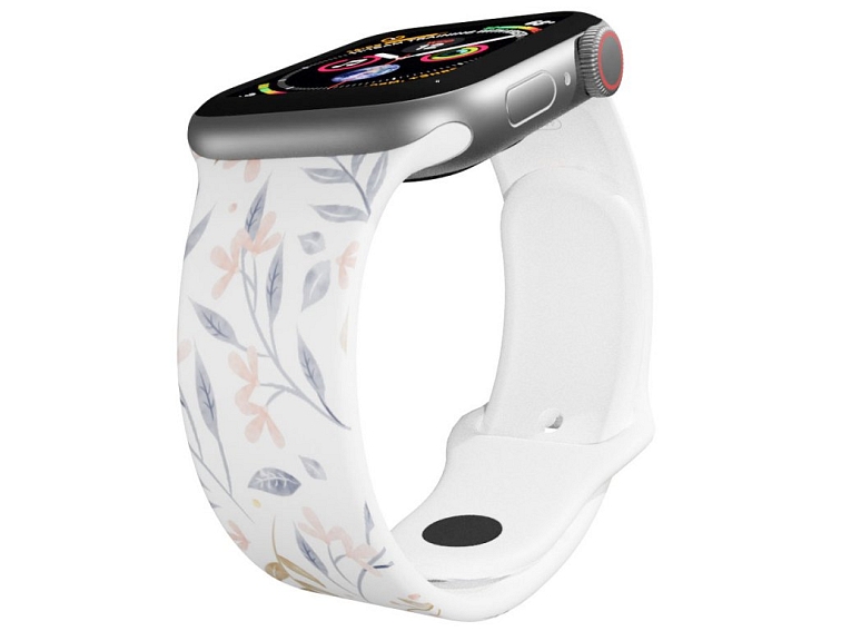 Apple watch řemínek Geometrie šedá