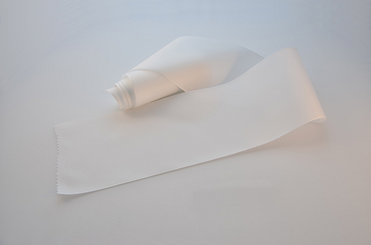 Šerpa taftová bílá + černá - Budoucí nevěsta