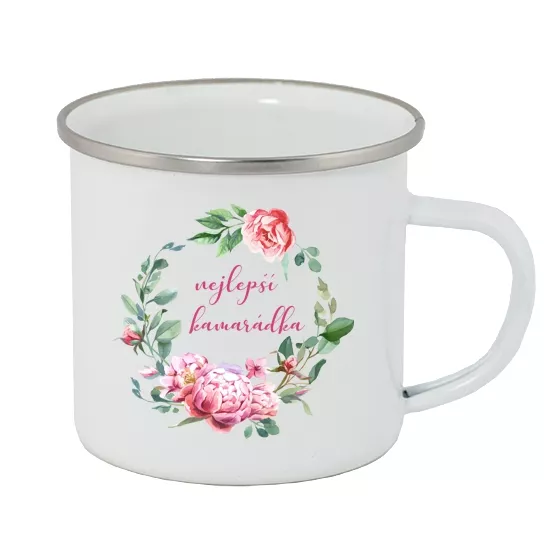 Bílý plecháček - Nejlepší kamarádka pivoňky