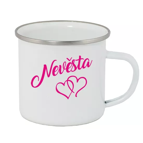 Bílý plecháček - Nevěsta se srdíčky