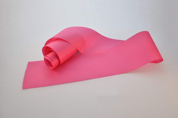 Šerpa taftová tm. růžová oboustranná - Budoucí nevěsta