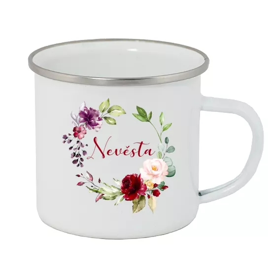 Bílý plecháček - Nevěsta růže